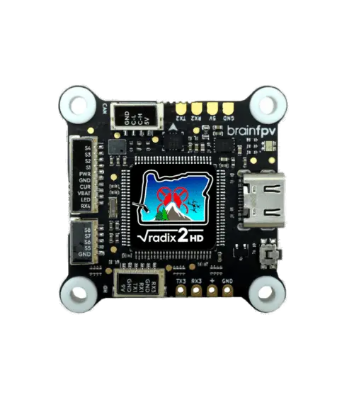 BRAINFPV RADIX 2 HD H7 FLIGHT CONTROLLER