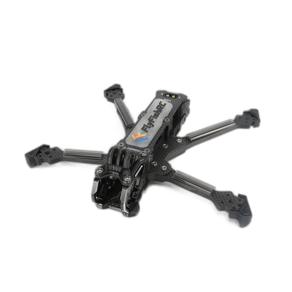 FlyFishRC Volador II VD5 O3 Deadcat FPV T700 Frame Kit - Black
