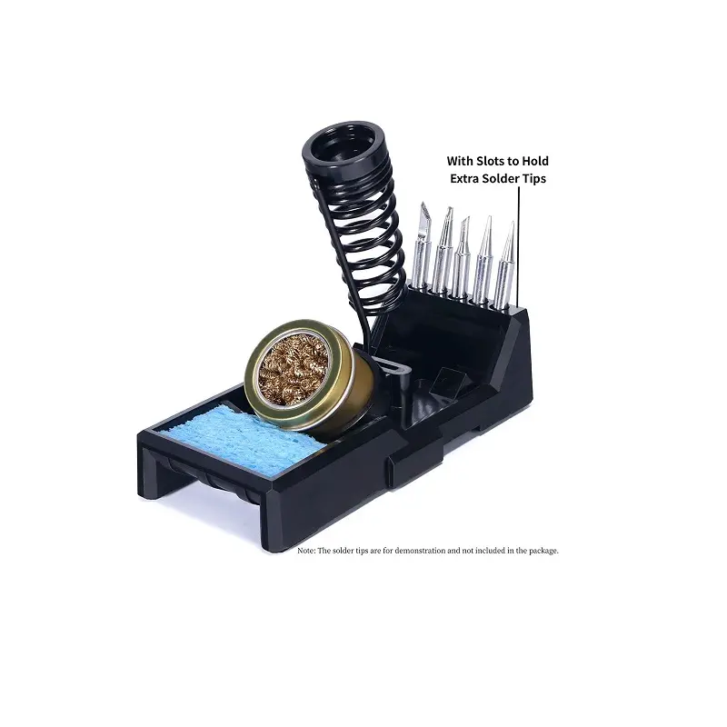YIHUA-X-4-Premium-Soldering-Iron-Holder-with-Brass-Wool-Cleaning-Sponge-and-Solder-Tip-Slots-3.webp