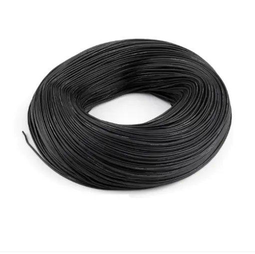 [SILICONWIRE-30AWG-BLACK-5M] High Quality Ultra Flexible Silicon Wires - Black, 30AWG - 5M