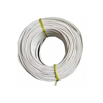 [SILICONWIRE-30AWG-WHITE-5M] High Quality Ultra Flexible Silicon Wires - White, 30AWG - 5M