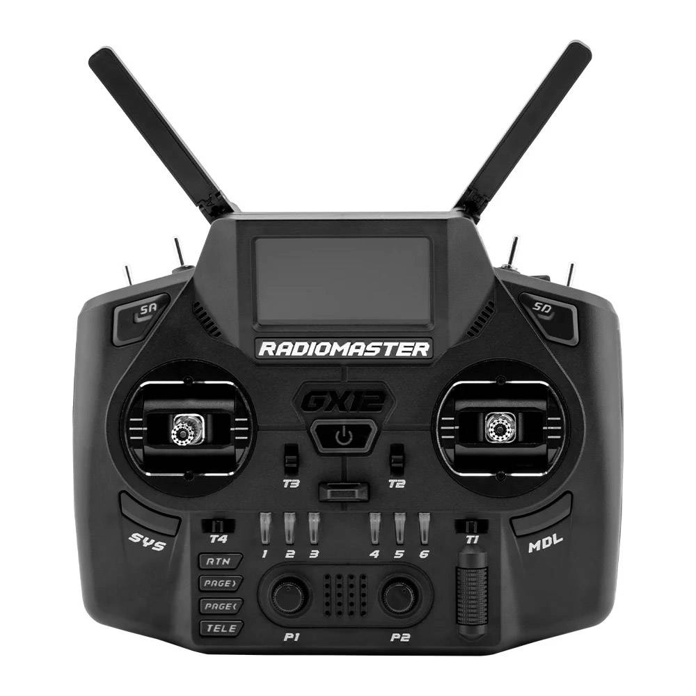 [RM-GX12-DUAL] RadioMaster GX12 Dual-Band Radio Controller – ELRS 2.4GHz M2
