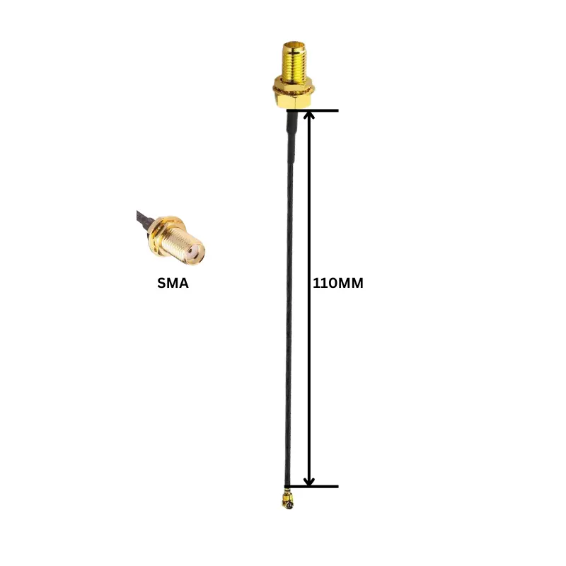 [TRUERC-UFL-SMA-110] TRUERC U.FL TO SMA PIGTAIL RG178 - 110MM