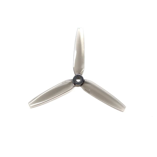 [GMFN513D-5149-GREY] Gemfan 513D 5149 Tri-Blade 5" Prop 4 Pack - Clear Grey
