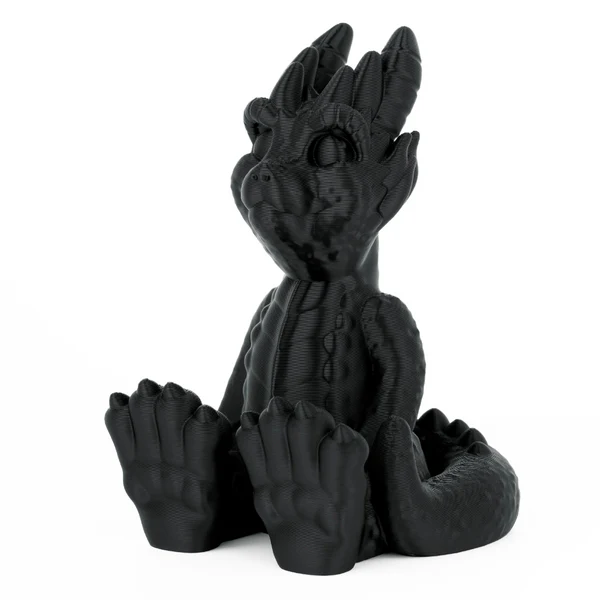 [PLA-PRO-1KG-175-PITCHBLACK] PLA Pro Filament (1 kg, 1.75 mm, Pitch Black)