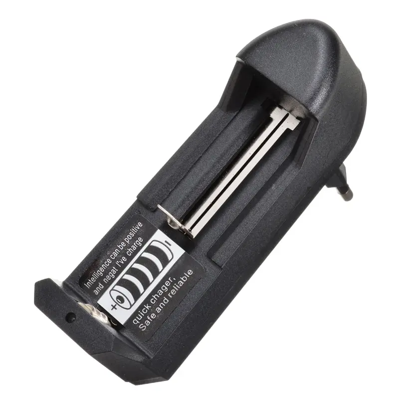 [EU-UN-CHARGER-14500-LION] EU Plug Universal Battery Charger For 18650 16340 14500 Li-ion Rechargeable Battery Charger