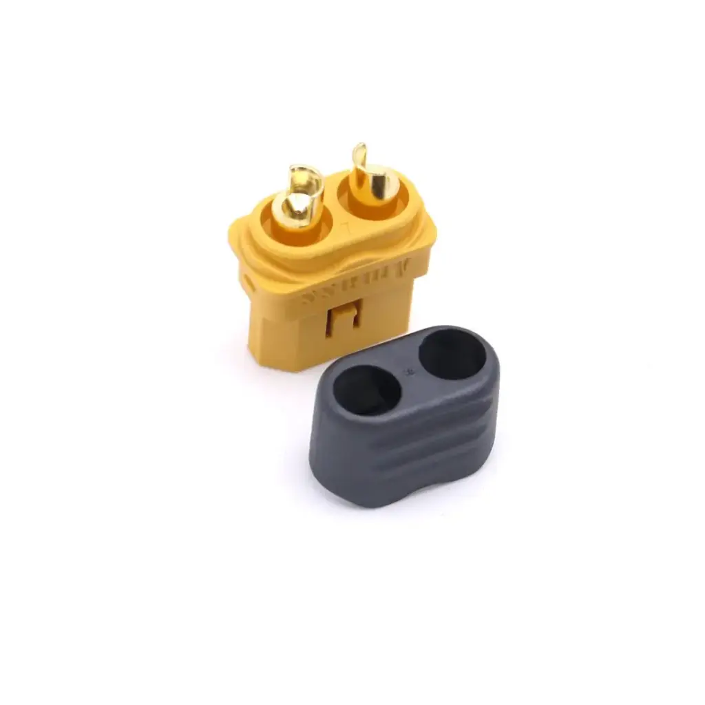 [AMASS-XT60-L-FIXED-PAIR] Amass XT60-L Fixed Connector (1 Pair)