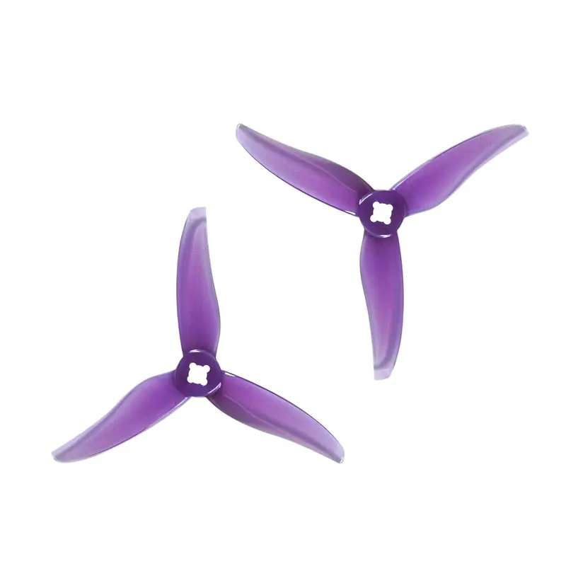 [GMFN3520-PURPLE] Gemfan Hurricane 3520 Durable 3-Blade Propeller - Purple