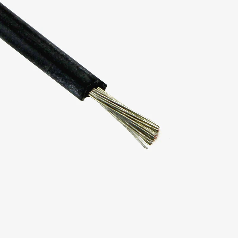 [SILICONWIRE-18AWG-BLACK-1M] High Quality Ultra Flexible Silicon Wires - Black, 18AWG - 1M