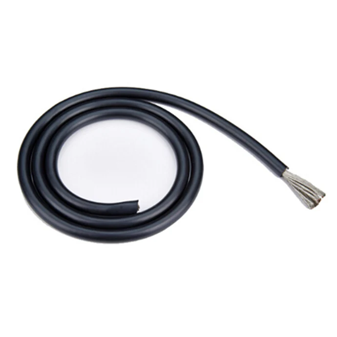 [SILICONWIRE-24AWG-BLACK-1M] High Quality Ultra Flexible Silicon Wires - Black, 24AWG -1M